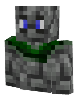 Black skin: bust render