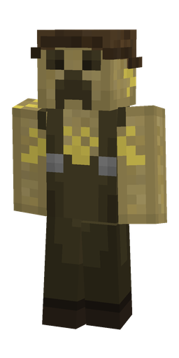 Brown skin: body, front render