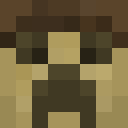 Brown skin: face render