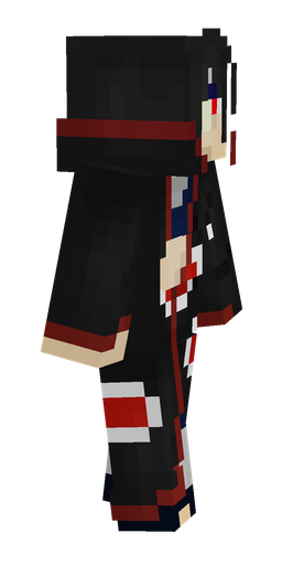 Black skin: body, right side render