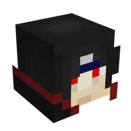 Black skin: head render