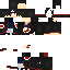 Black skin: raw texture render