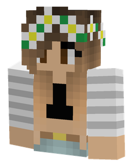 Brown skin: bust render