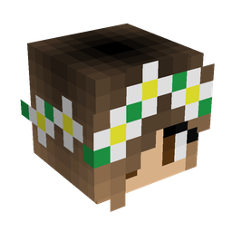 Brown skin: head render