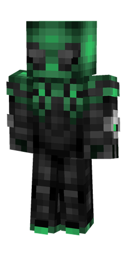 Black skin: body, front render