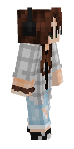 Blue skin: body, right side render