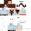 Blue skin: raw texture render