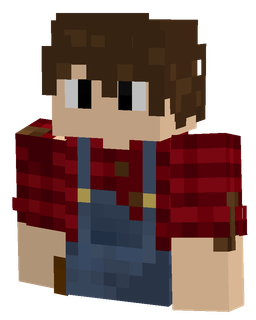 Blue skin: bust render