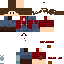 Blue skin: raw texture render