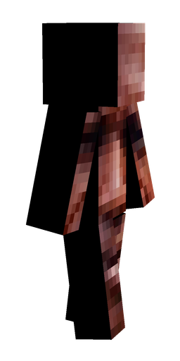 Black skin: body, right side render