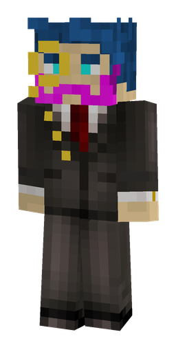 Black skin: body, front render