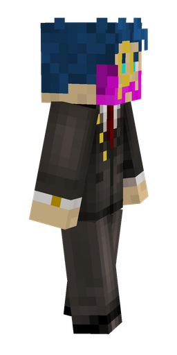 Black skin: body, right side render