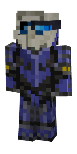 Black skin: body, front render