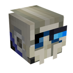 Black skin: head render