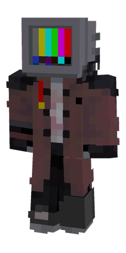 Black skin: body, front render