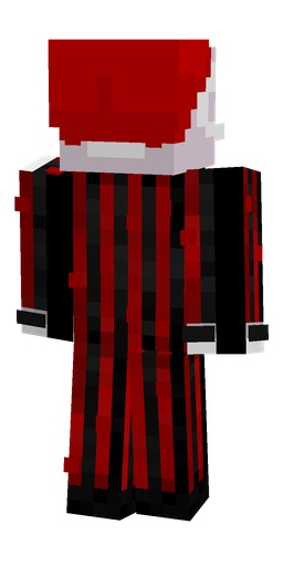 Black skin: body, back render
