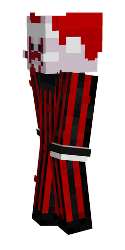 Black skin: body, left side render