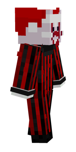 Black skin: body, right side render