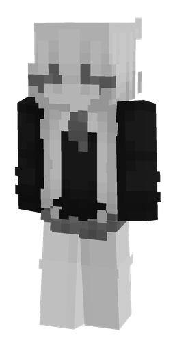 Black skin: body, front render