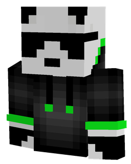 Black skin: bust render