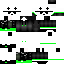 Black skin: raw texture render