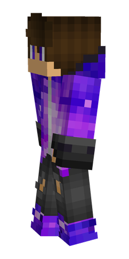 Black skin: body, left side render