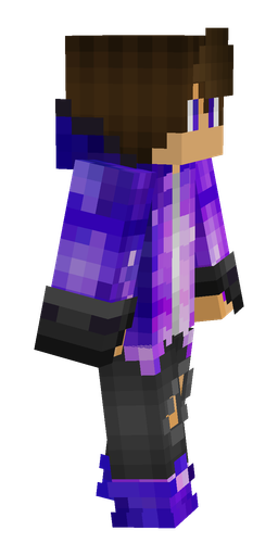 Black skin: body, right side render
