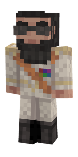 Black skin: body, front render