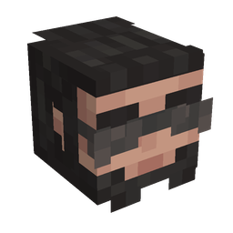 Black skin: head render