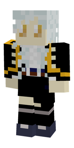 Black skin: body, front render