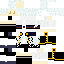 Black skin: raw texture render