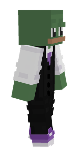 Black skin: body, right side render