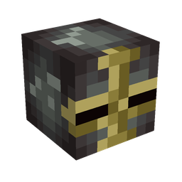 Black skin: head render