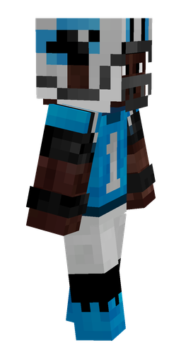 Black skin: body, right side render