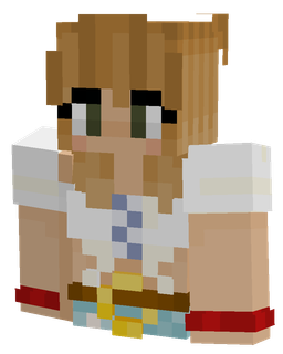 Blue skin: bust render