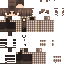 Brown skin: raw texture render