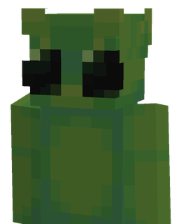 Green skin: bust render
