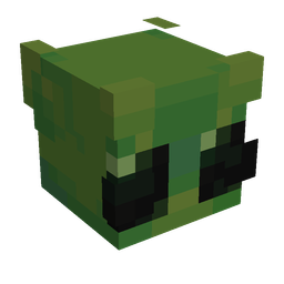 Green skin: head render