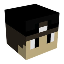Black skin: head render