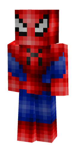 Blue skin: body, front render