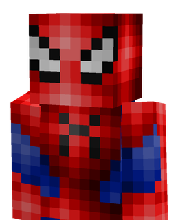 Blue skin: bust render