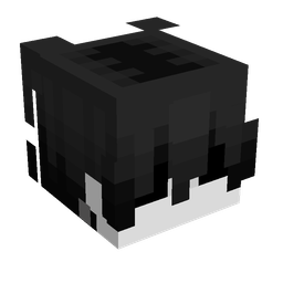 Black skin: head render