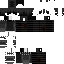 Black skin: raw texture render
