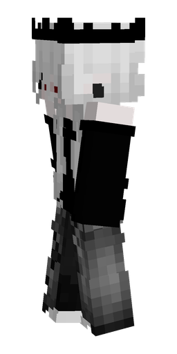 Black skin: body, left side render