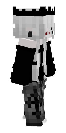 Black skin: body, right side render