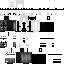 Black skin: raw texture render