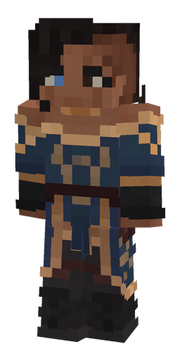Black skin: body, front render