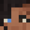 Black skin: face render