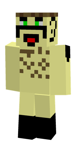 Black skin: body, front render