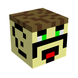 Black skin: head render